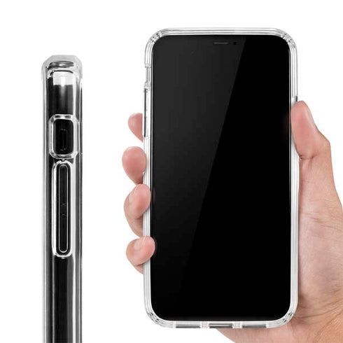 Saudi Arabia Flag Distressed iPhone 11 Clear Case